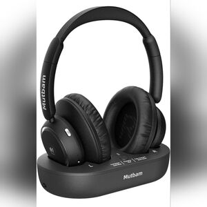 Black Wireless Headphones